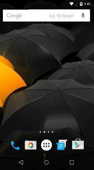 Оранжевый Зонтик