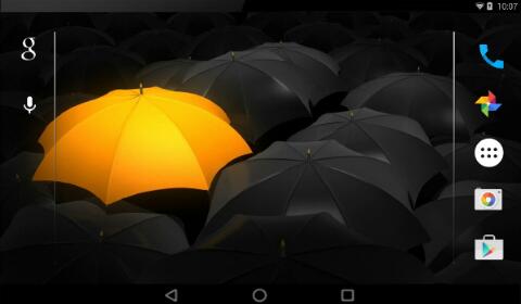 Оранжевый Зонтик